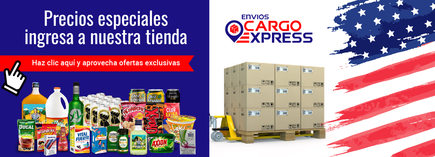 Tienda USA Cargo Express - Gran variedad de productos centroamericanos